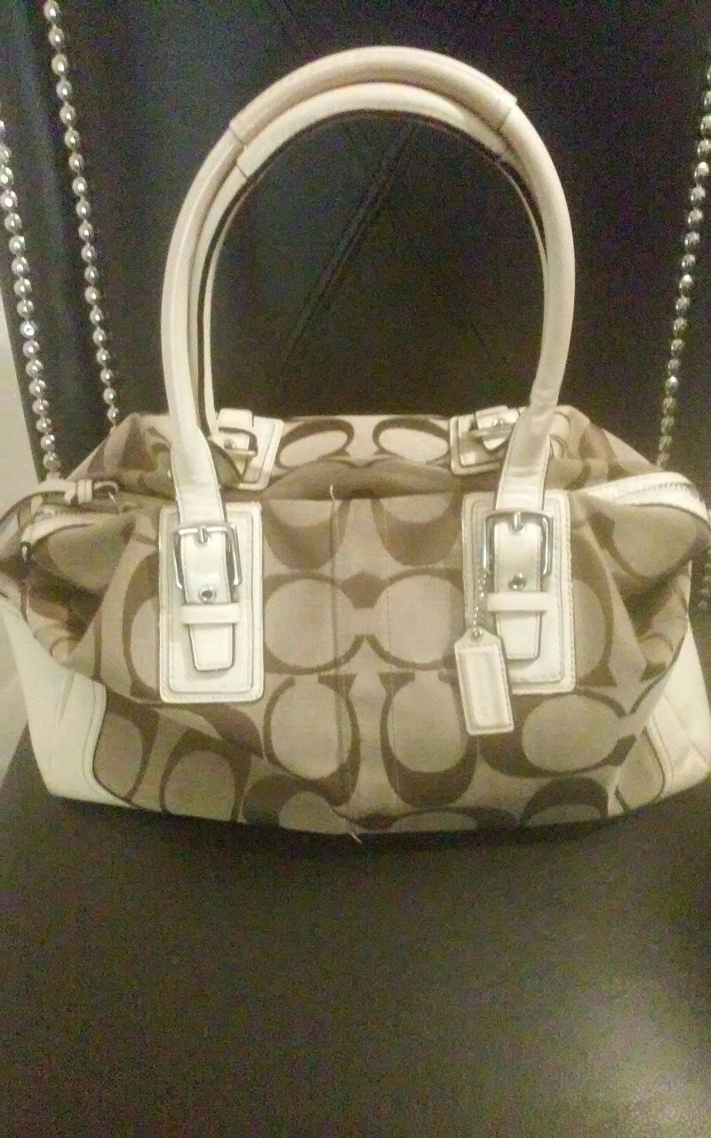Coach purse used