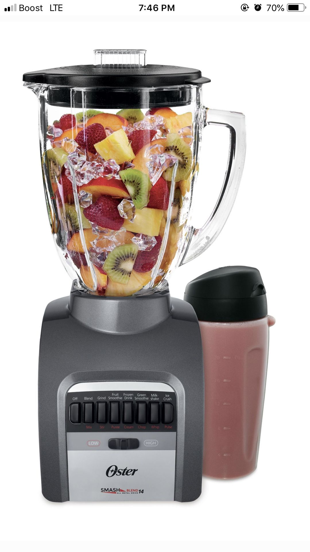 Oster blender 14 speed