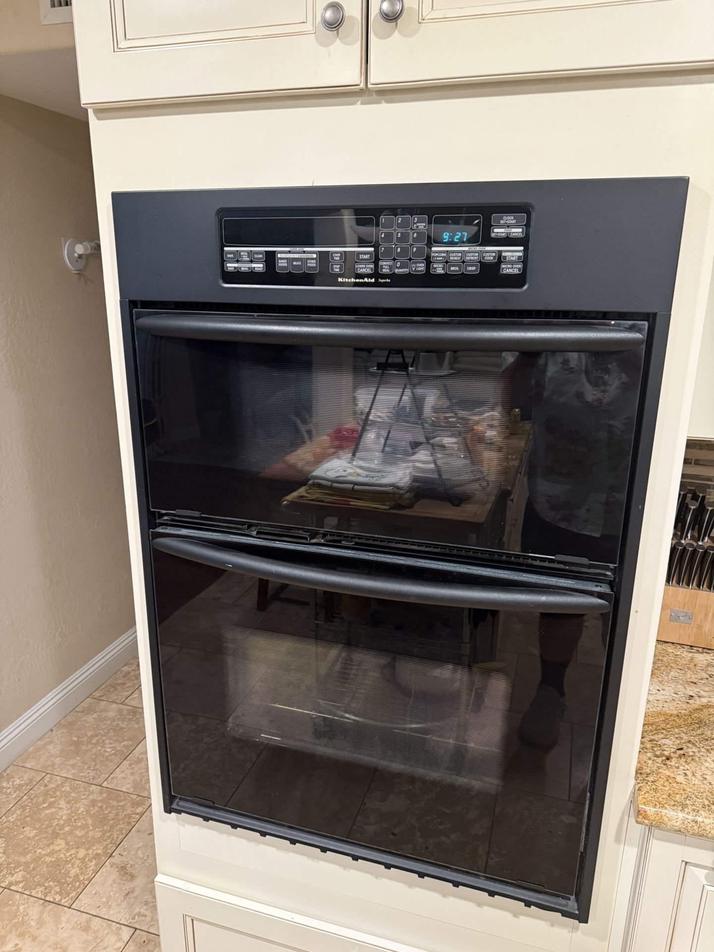 Kitchen Aide & Whirlpool Oven @ Microwave Double