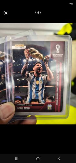 Lionel Messi Panini Instant FIFA World Cup 2022 Card