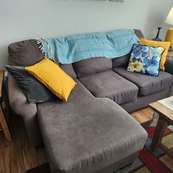 Comfy 2 Pc Sectional Couch for Sale