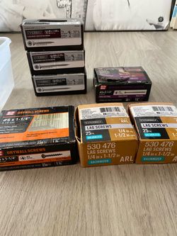 Mixed Screw Lot – Everbilt, Grip Rite, Various Sizes