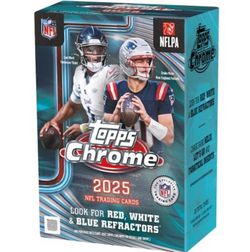 Topps chrome football NFL  blaster value box 2025