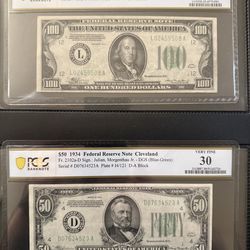 United states graded bills / notes