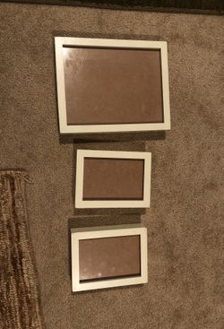 3 double sided picture frame