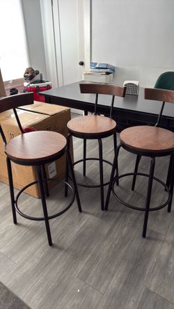 Set of 3 Bar stool