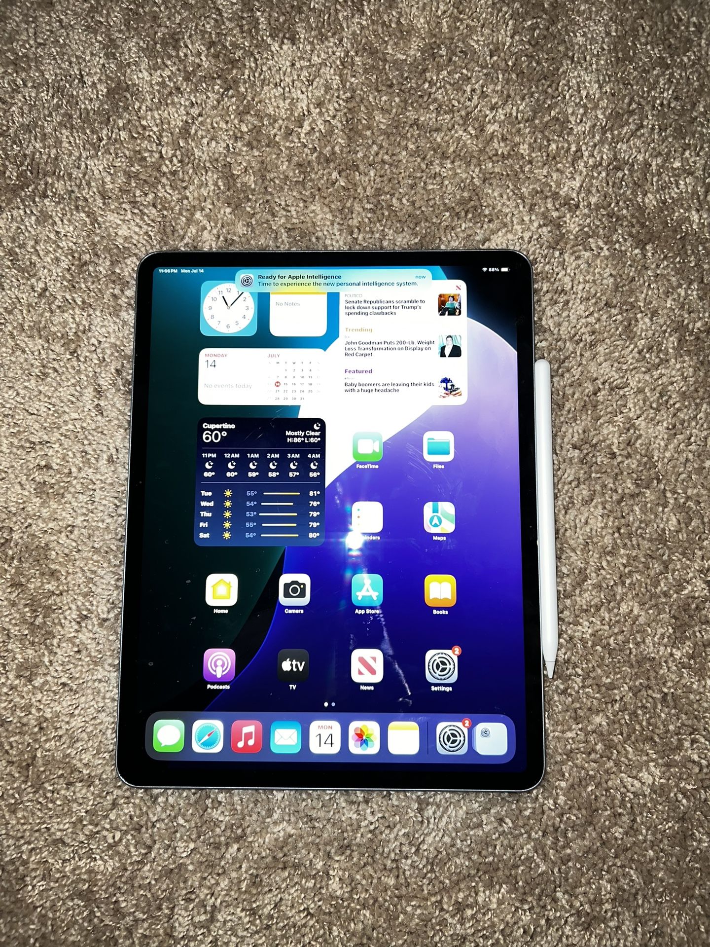 iPad And apple pro pen