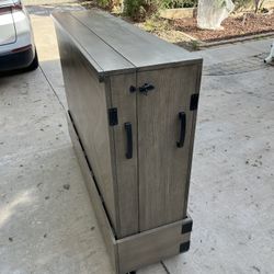 Cabinet Fold Out Queen Bed 