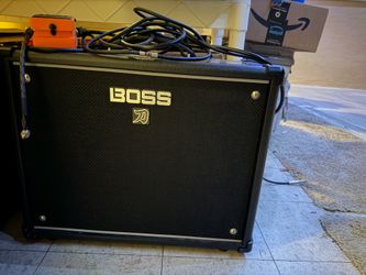 Boss Katana Guitar amp with Distortion pedal