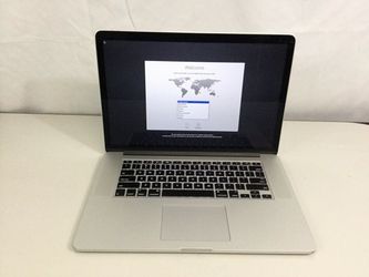 Apple MacBook Pro Retina A1398 15.4 MJLT2LL/A 2015 2.5ghz 16gb 512gb
