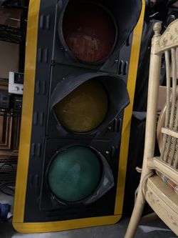 Real authentic traffic Light Trio