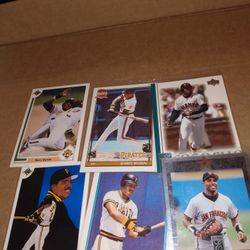 Six Card Lot All Barry Bonds.