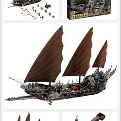 Non-Lego Lord Of The Rings Pirate Ship Ambush