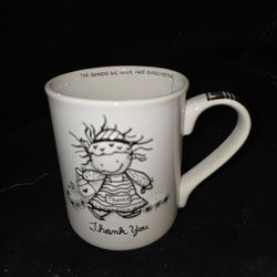 MARCI CUP, Children Of The Light.  Thank You Mug