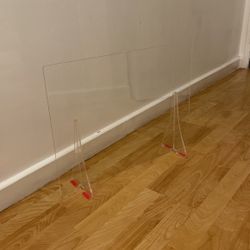 Sneeze Guard For Desk 24x11H 