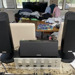 Polk Audio RLC RM-201 and RM-202 Center Speakers