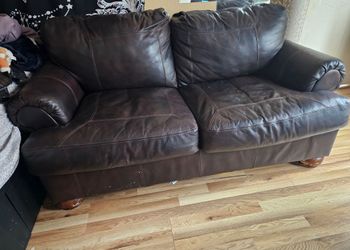 Brown couch