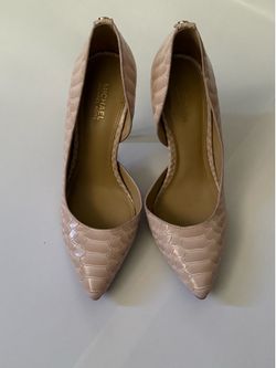Michael Kors Women's Nude Pointed Toe D'Orsay Pumps - Size: 5