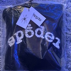 black vvs spider hoodie