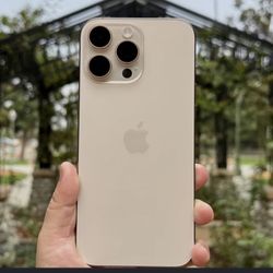 16 Pro Max 256gb Desert Titanium Unlocked 