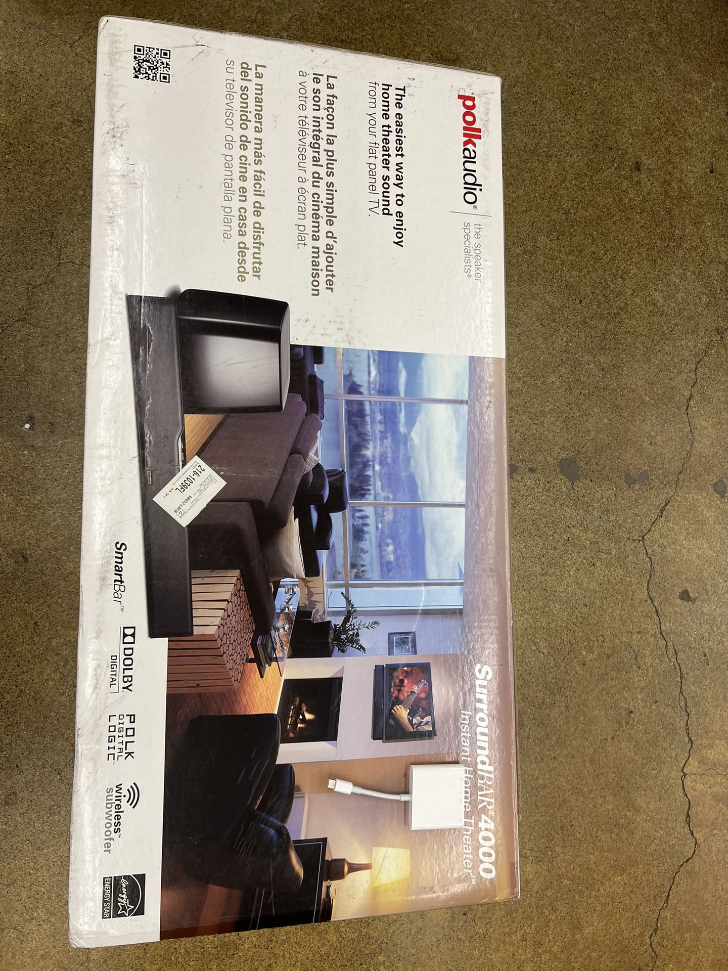 Polk Audio SurroundBar® 4000 Instant Home Theater - NEW!