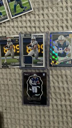 Colts Tyler Warren 4 card set