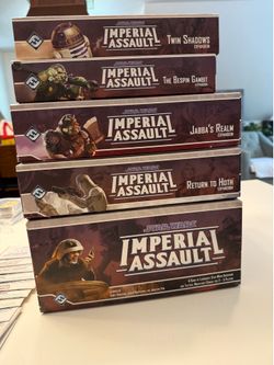Rare! Star Wars: Imperial Assault collection, complete and in perfect condition