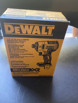 1/4” 3 Speed Brushless Impact Driver (tool only)