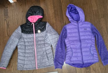 Bundle of 2 Girls' Jackets Size L 11-12 Years
