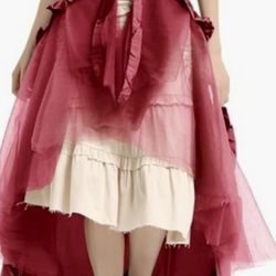 Belle Poque Gothic Steam Punk Wrap Skirt Size XL