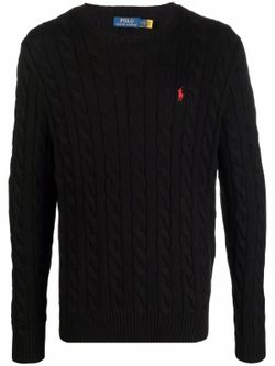 polo ralph lauren black sweater original