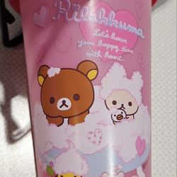 Pink Rilakkuma Tumbler