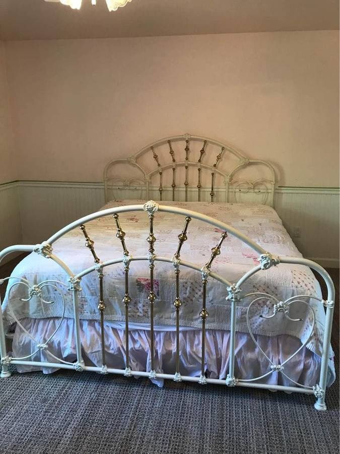 California king iron bed frame