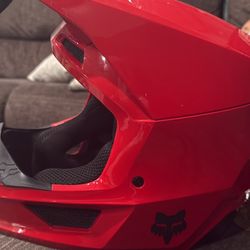 Fox Red Helmet