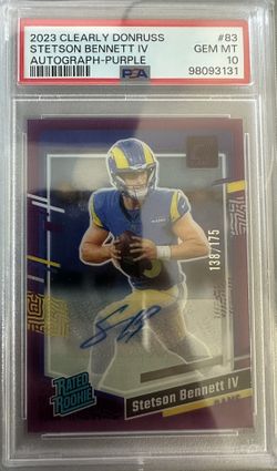 2023 Clearly Stetson Bennett IV Auto Purple