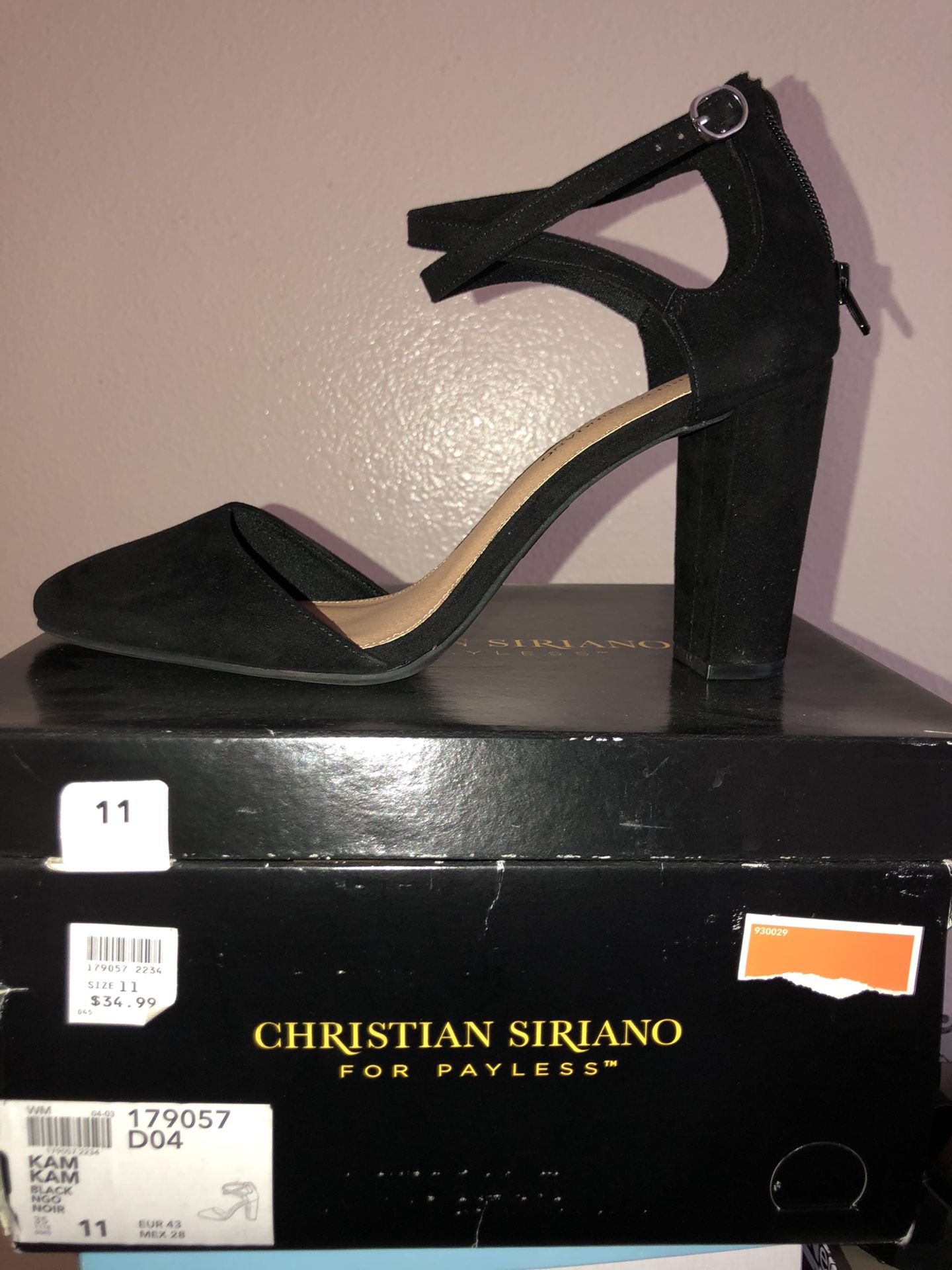 Christian Soriano High Heel Mary Janes Size 11