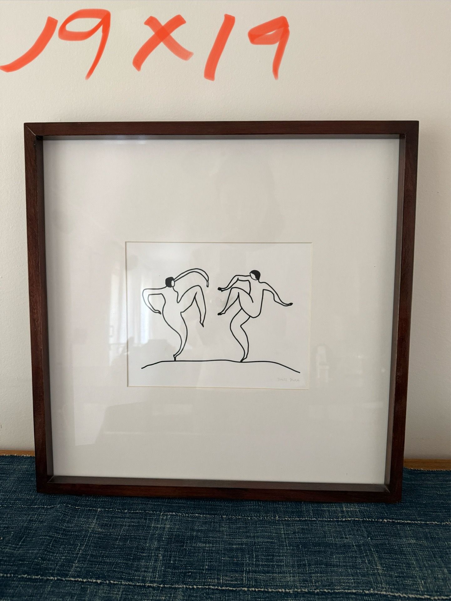 Original Contemporary Matisse Inspired Dancing Women o
