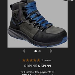 Keen Red Hook Work Boots 10.5EE