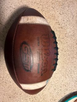 Gst Wilson fully preped footbal