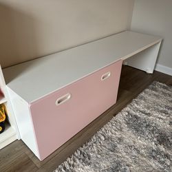 Kids Desk And Toy Box