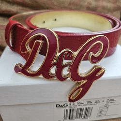 D&G Belt. Size 95. 