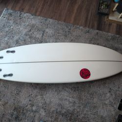 6'0 Rounded Pin  M/Gyenes Surfboard 