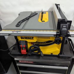 DEWALT 15 Amp Corded 8-1/4 in. Compact Portable Jobsite Tablesaw (Stand Not Included)