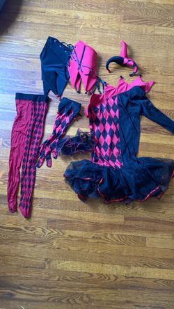 Womens jester clown size small