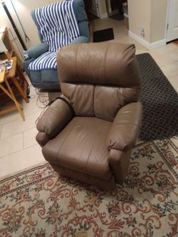Leather Power Recliner