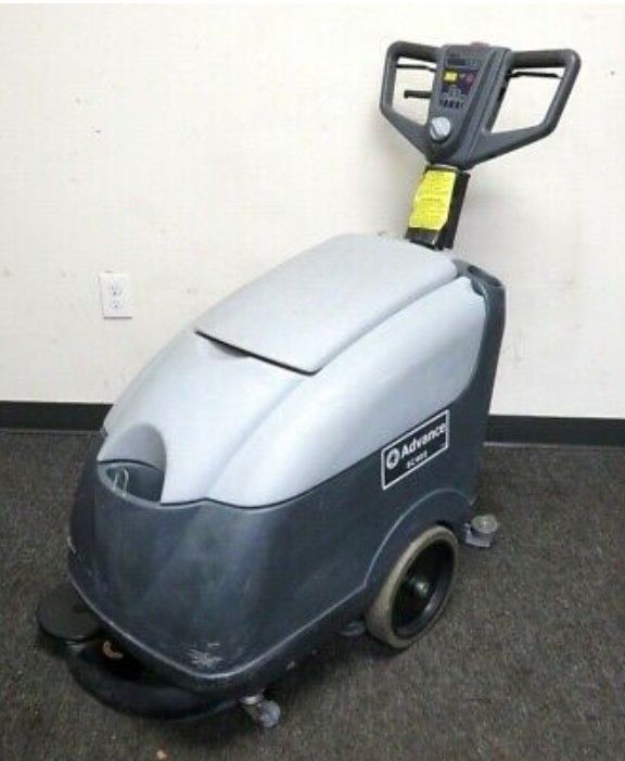 Advance Sc400 17B Electric & Battery Powered Walk Behind Floor Scrubber $1600