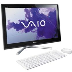 Sony 24 Inch All In One Desktop PC Intel Duo Core 8 GB RAM 500 GB SSD Webcam 1080P LCD Windows 11 OS 