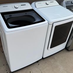 Súper Capacity Electric Washer And Dryer 