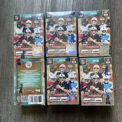 Collectible 2026 Topps Bowman Football Trading Cards Value Box