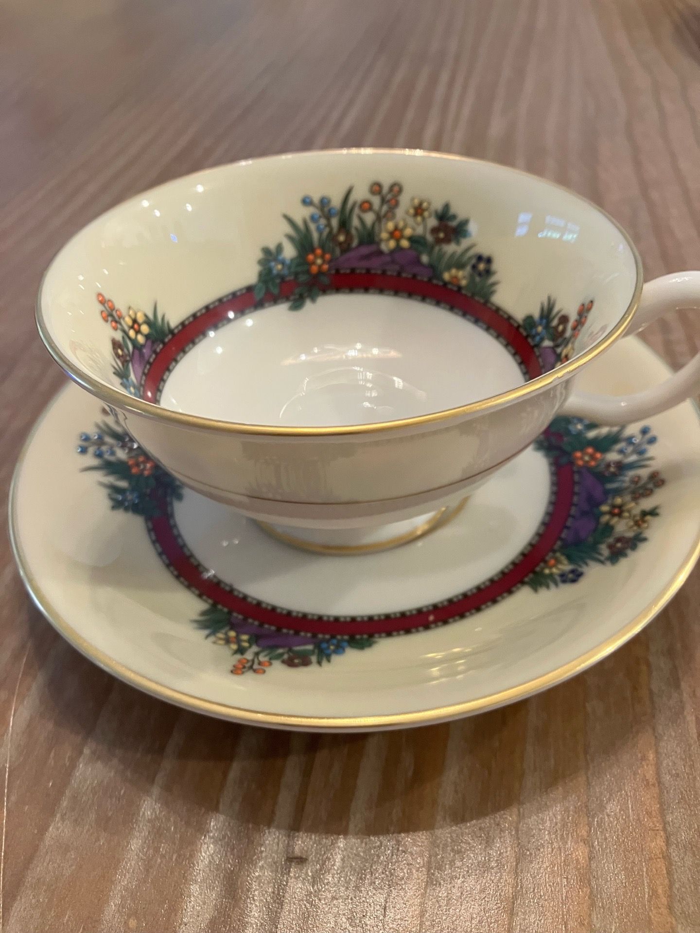 Southern Gardens by Lenox Cup and Saucer P310R